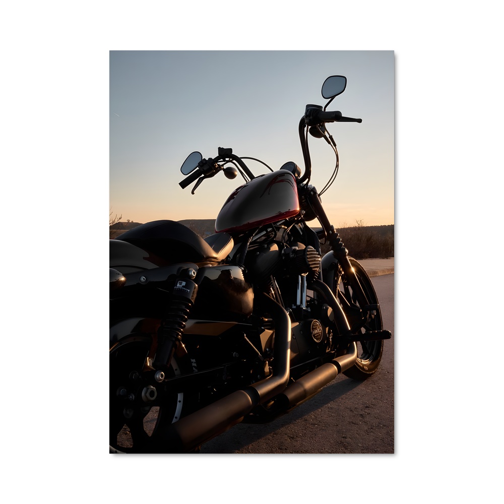 Poster Ride à l'Infini – affiche Harley-Davidson